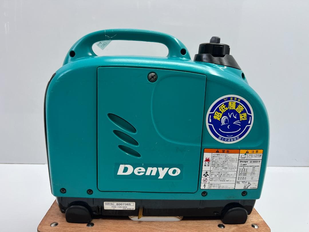 DENYO デンヨー インバーター発電機 GE-900SS-IV★動作良好♪ 6