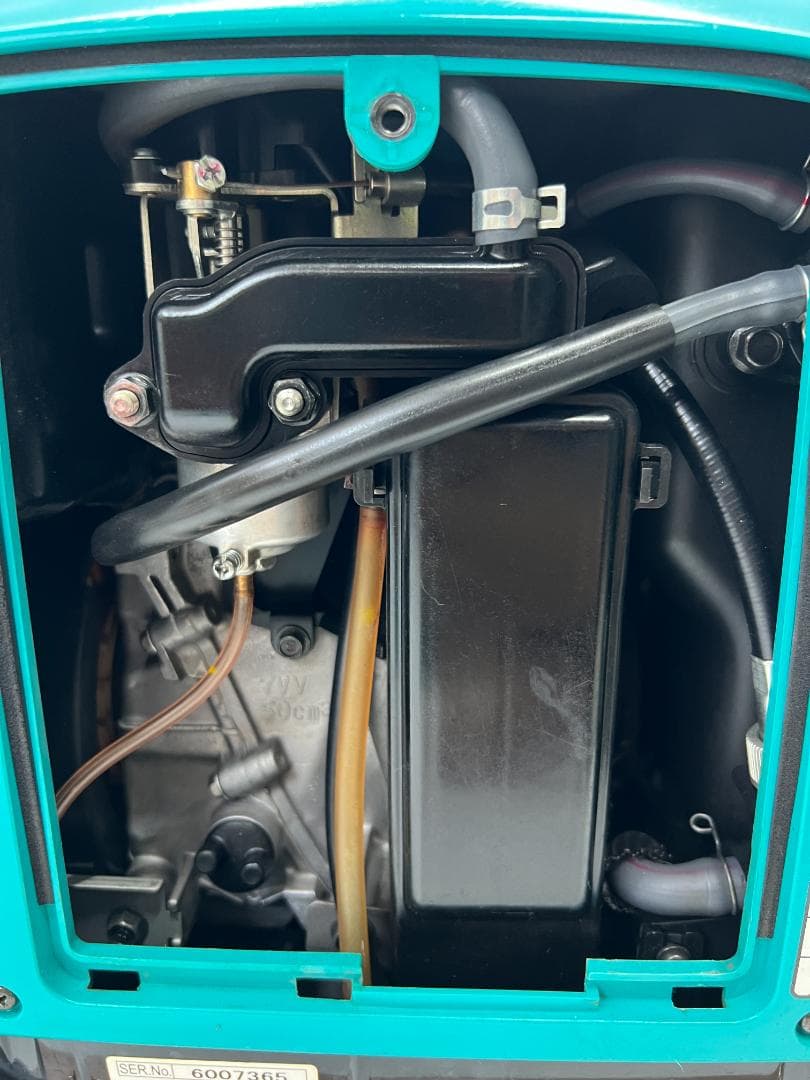 DENYO デンヨー インバーター発電機 GE-900SS-IV★動作良好♪ 6