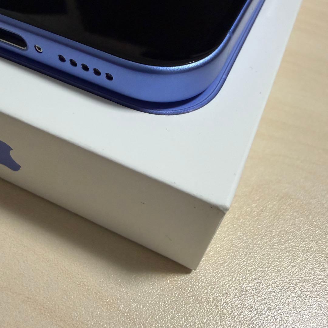 極美品iPhone16 128gb ウルトラマリン　SIMフリー フィルム付き