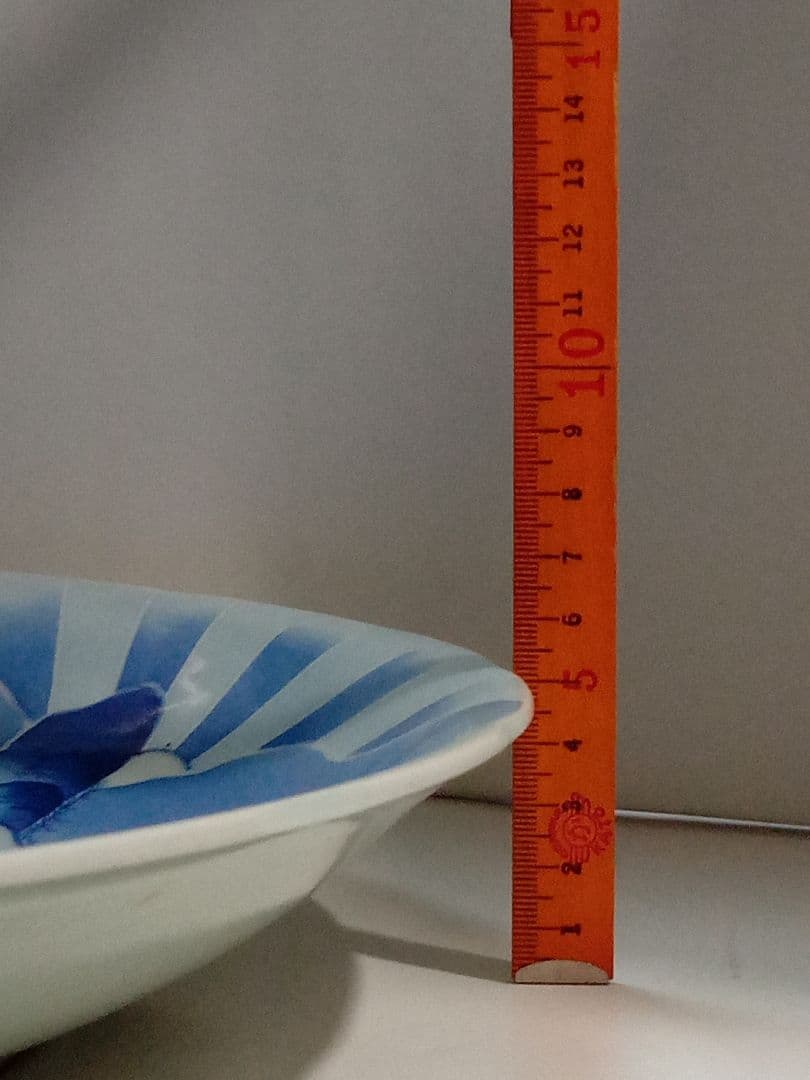 古伊万里　大皿　染付　山水　アンティーク