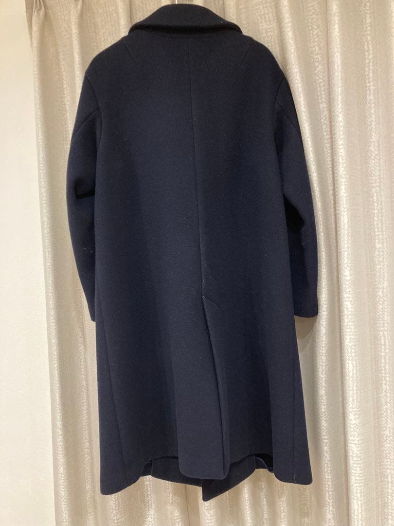 トラディショナルウェザーウェア　ネイビー チェスターコート