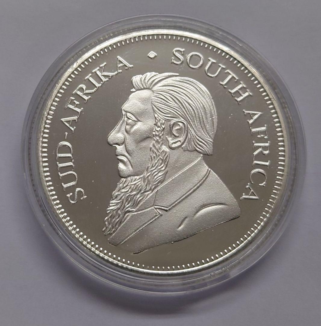 2008年 南アフリカ クルーガーランド 1オンス銀貨 プルーフ貨幣