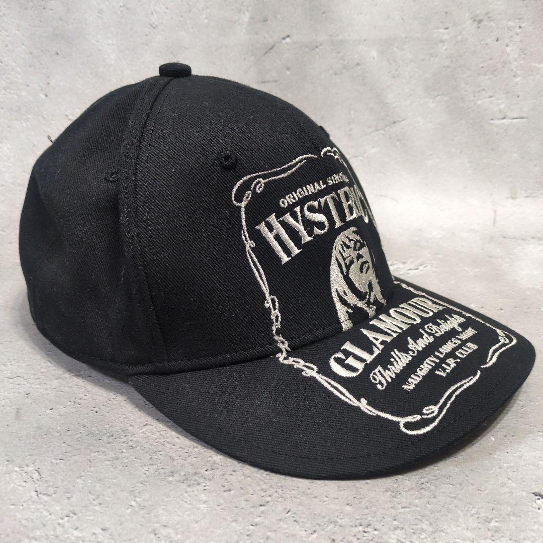HYSTERIC GLAMOUR ヒステリックグラマー キャップ 黒 ヒスガール