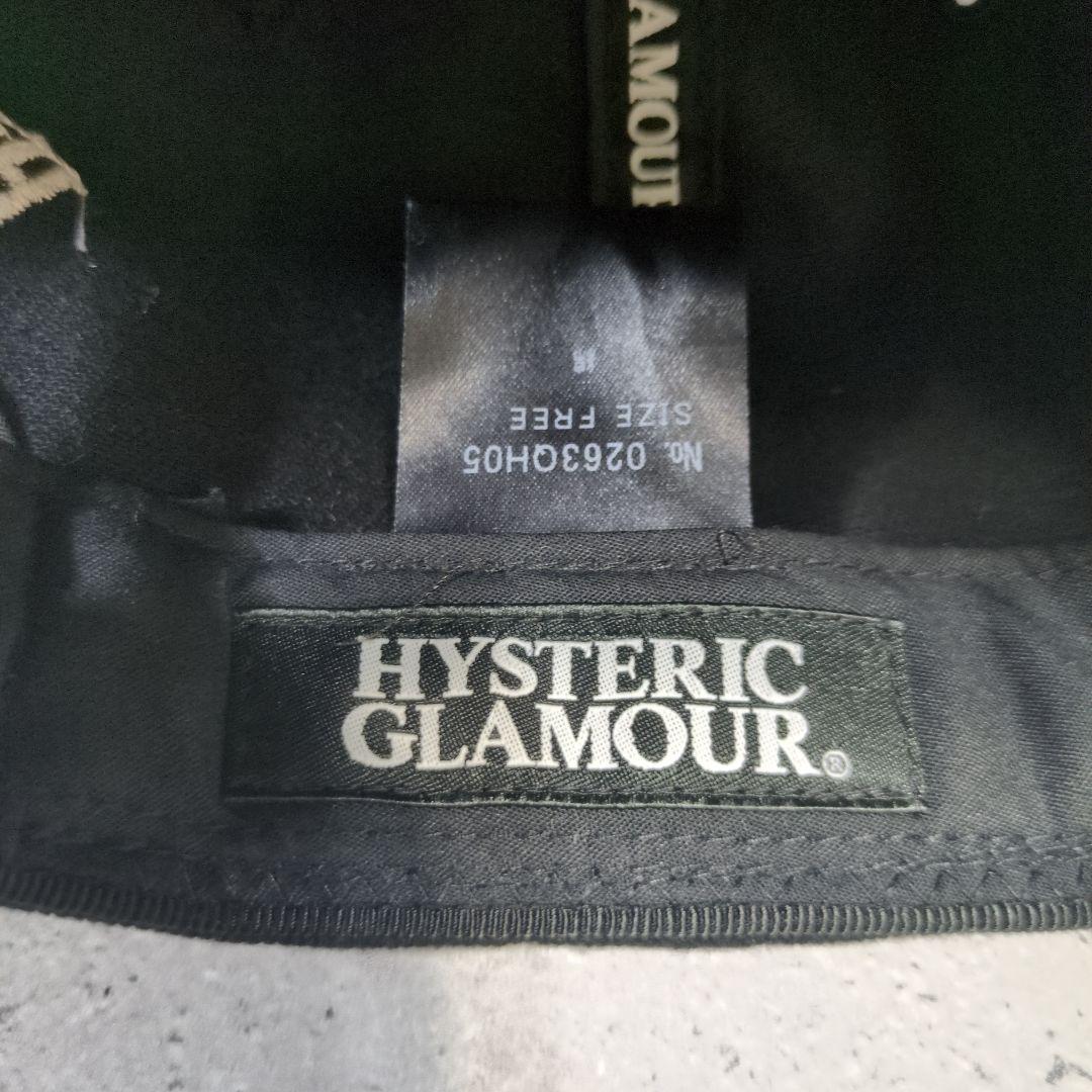 HYSTERIC GLAMOUR ヒステリックグラマー キャップ 黒 ヒスガール