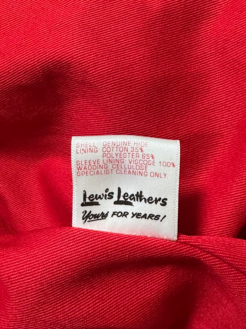 ルイスレザー　サイクロン　ラットランドシープ　44インチ