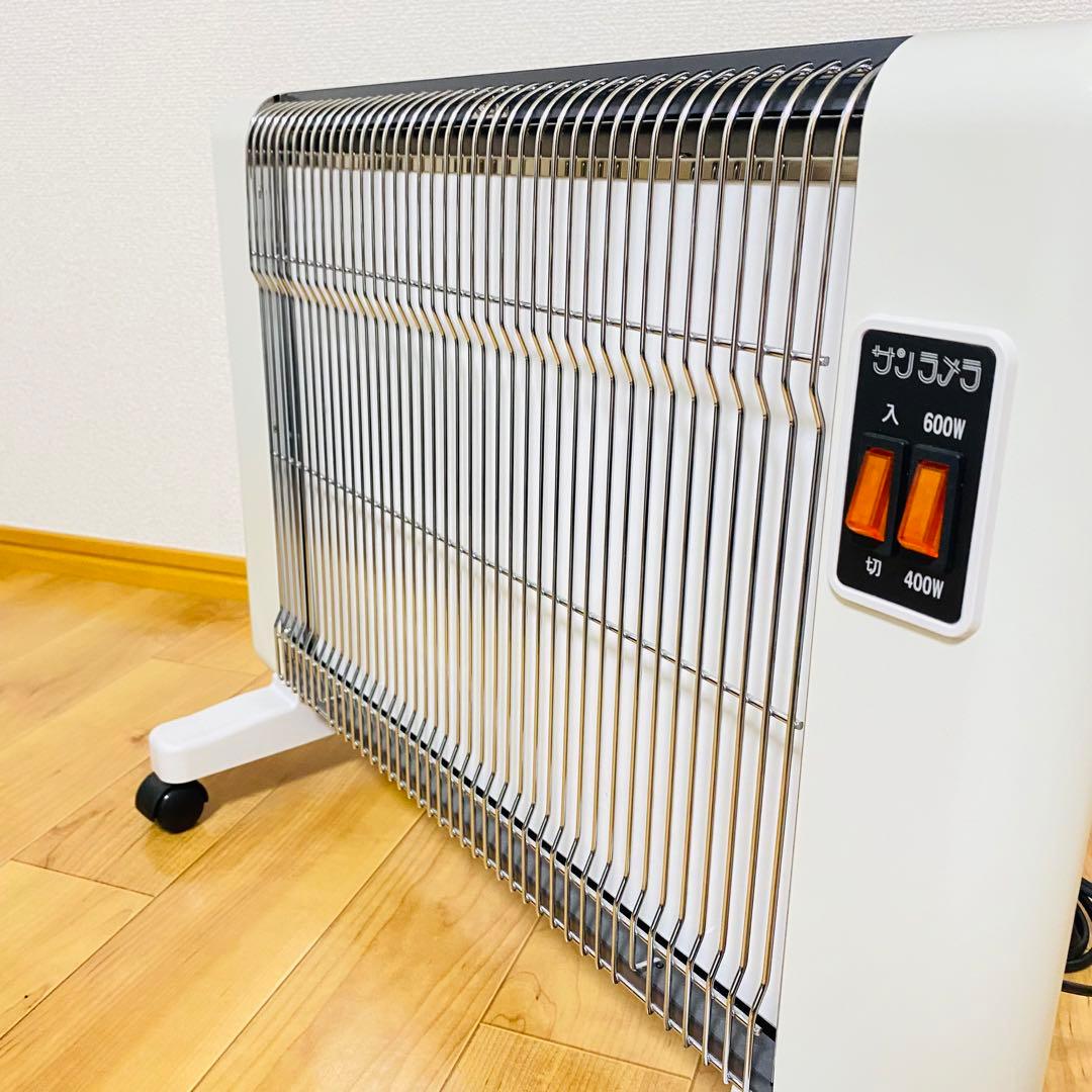 ほぼ未使用品✨サンラメラ 600W型ニューセラミックヒーター動作良好