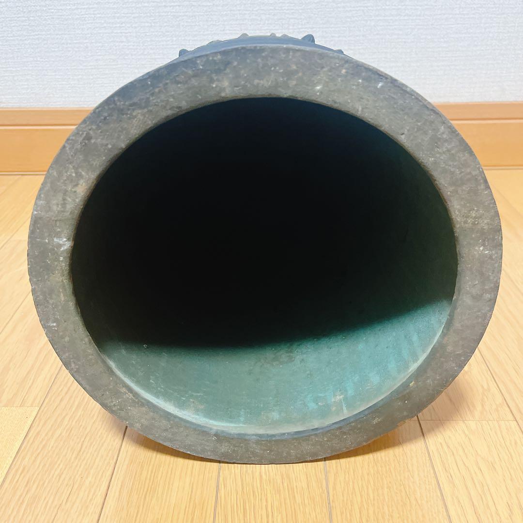 古銅製 半鐘 吊鐘 釣鐘 梵鐘 寺院 仏閣 古美術