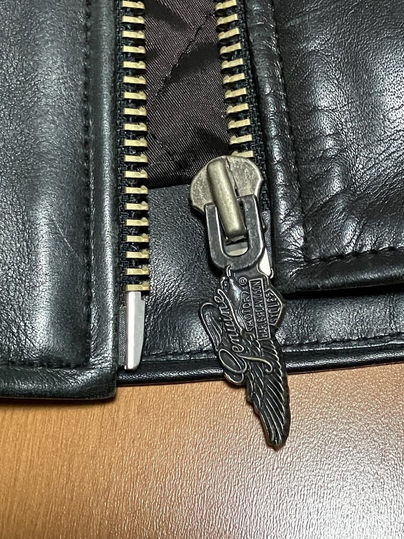 ハーレーダビッドソンシングルライダース黒Sサイズ