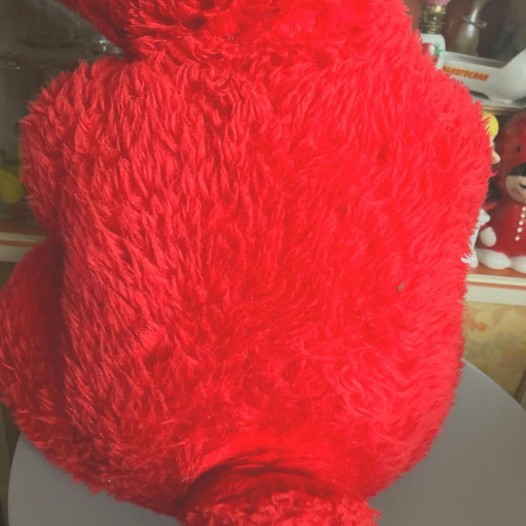 昭和レトロ レトロポップ クマちゃん ぬいぐるみ クマ 赤いクマ ベロ出し 希少