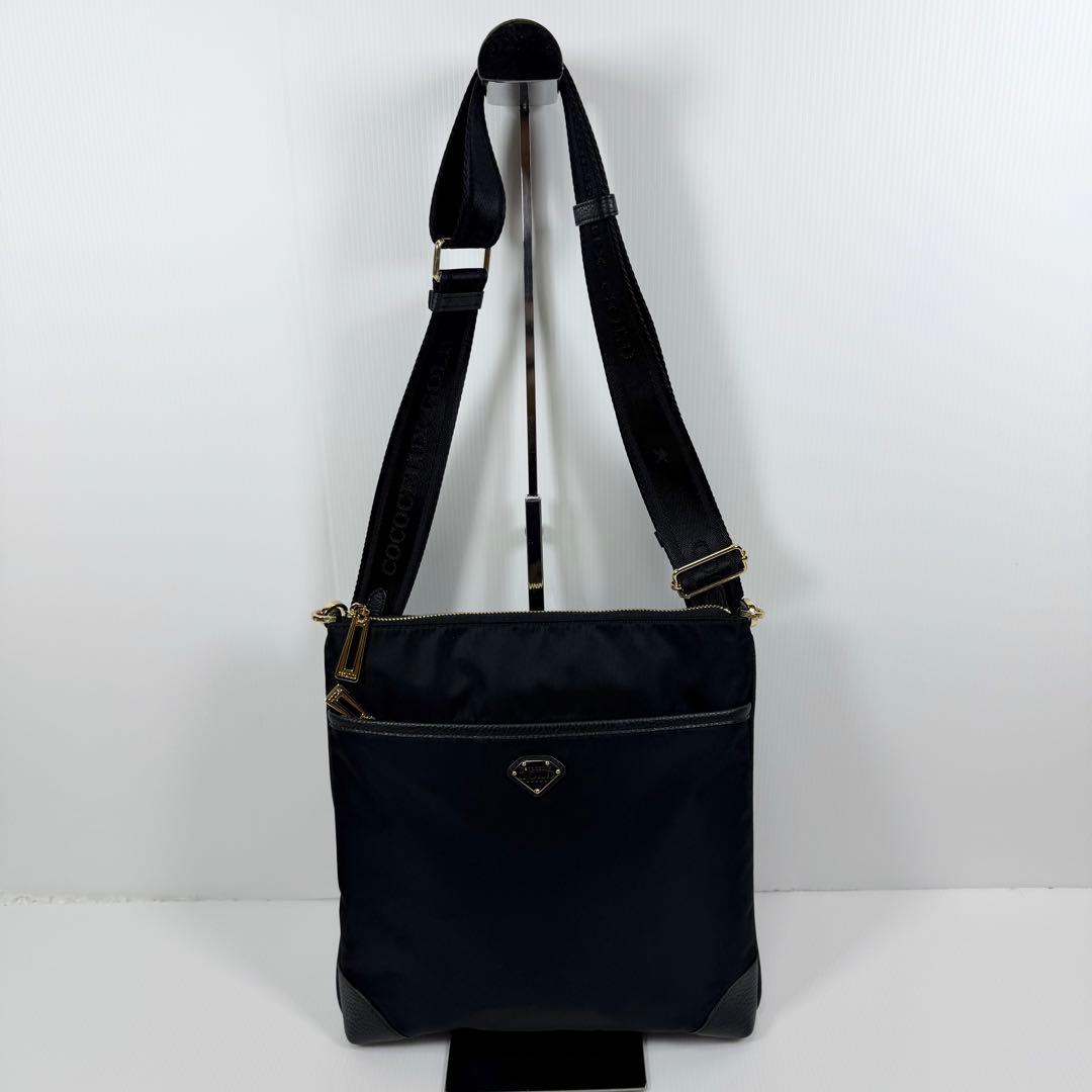 【未使用品】2025SS COCOCELUXGOLD ナイロン ショルダーバッグ
