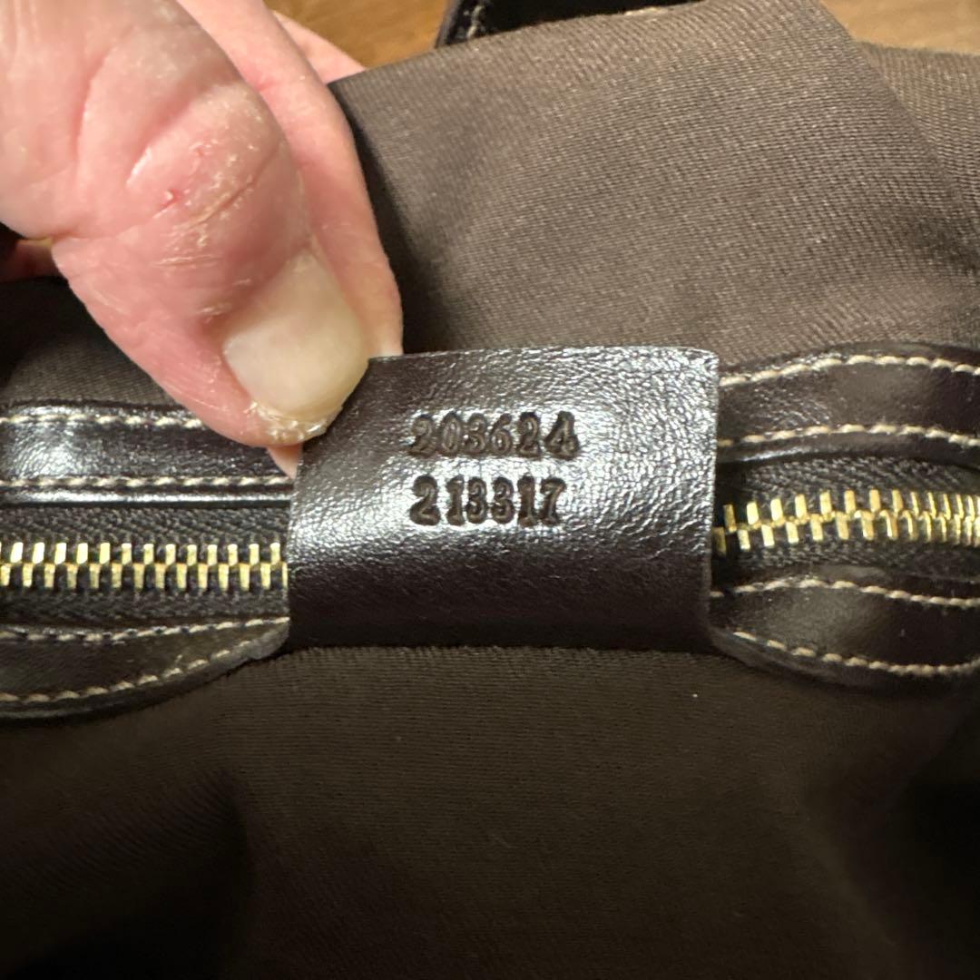 GUCCI ハンドバッグ　GG柄