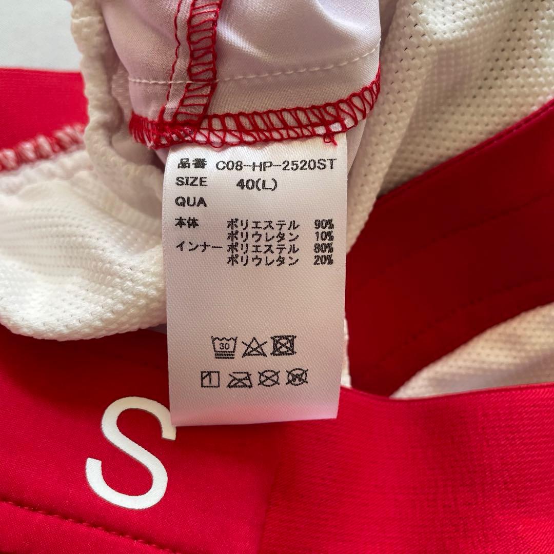 【極美品】CRONOS サーフパンツ レッド Lサイズ