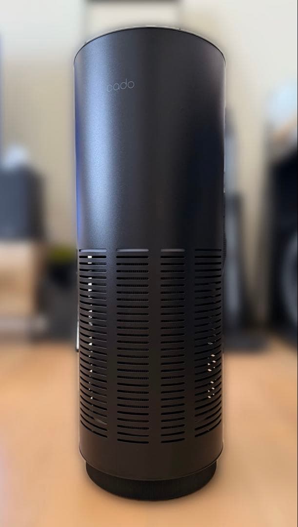 【中古品】cado空気清浄機 AP-C200（インディゴ）