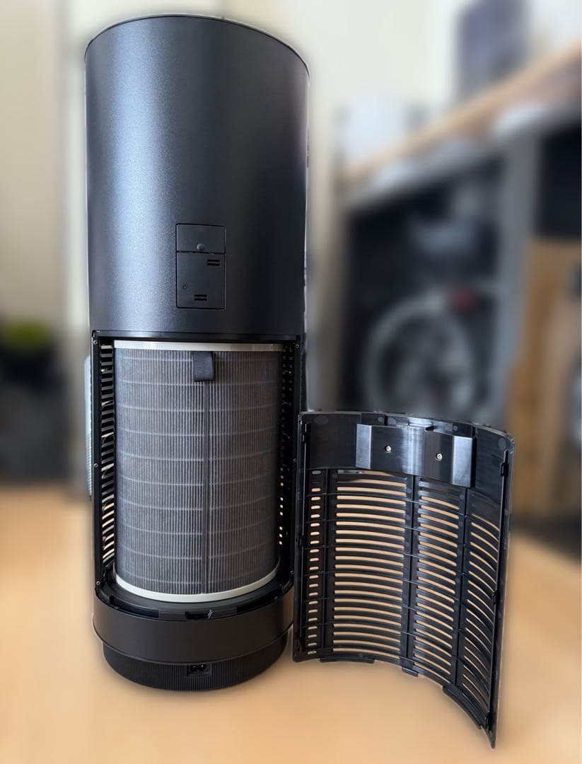 【中古品】cado空気清浄機 AP-C200（インディゴ）