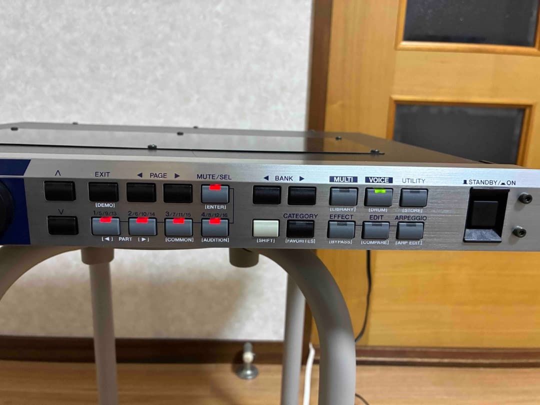 YAMAHA MOTIF RACK 　動作確認済　電源アダプター　取説他付き