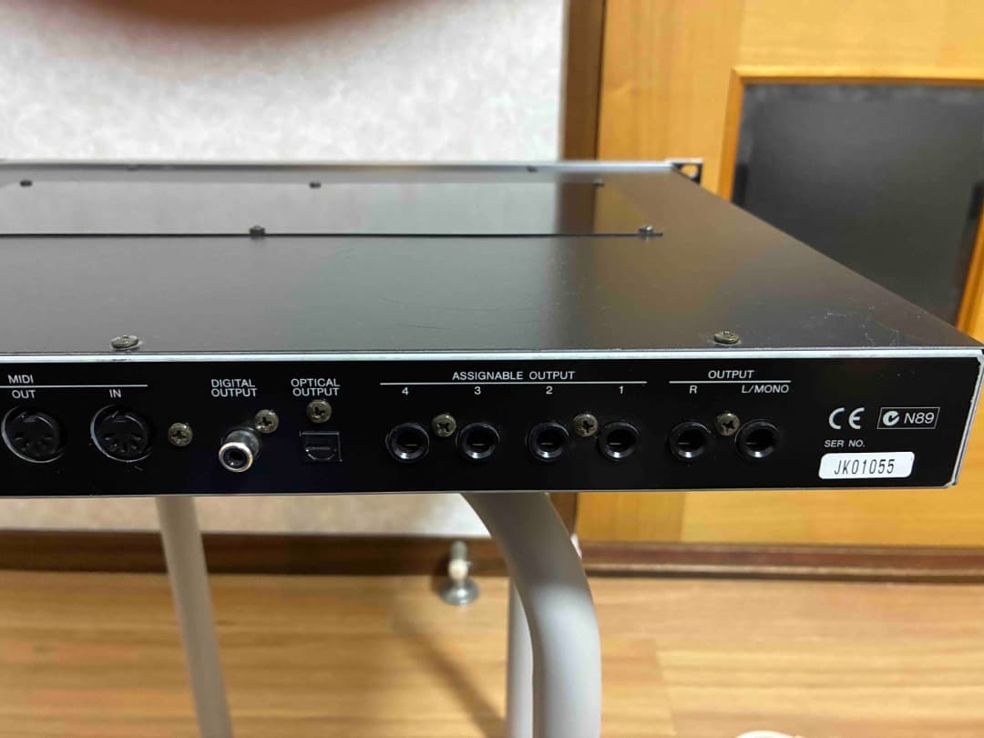 YAMAHA MOTIF RACK 　動作確認済　電源アダプター　取説他付き