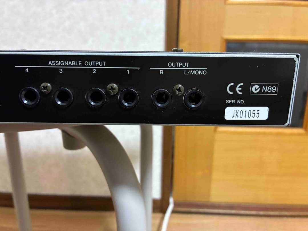 YAMAHA MOTIF RACK 　動作確認済　電源アダプター　取説他付き