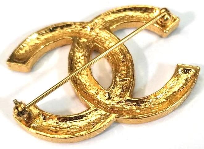 CHANEL ココマーク ラインストーン ヴィンテージ ブローチ