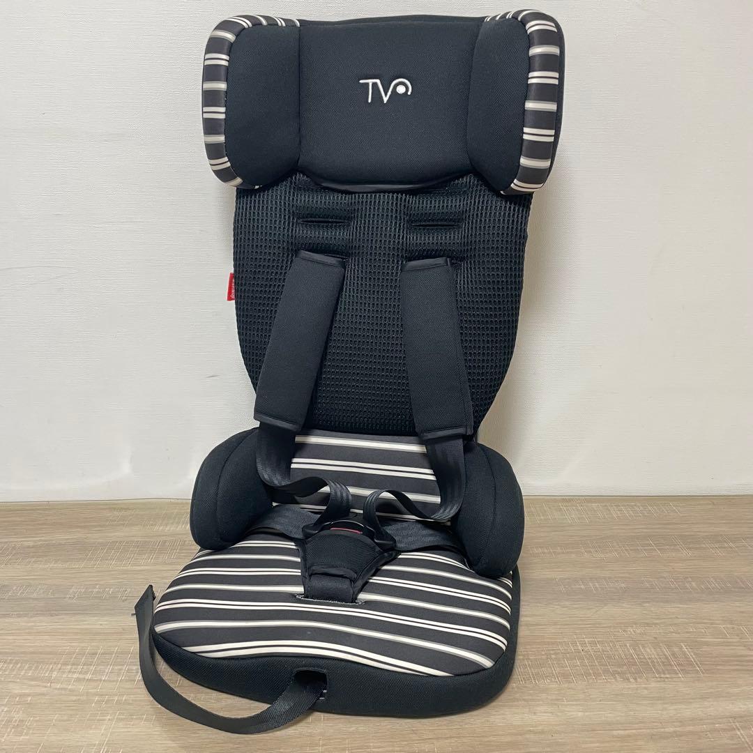 ★美品★ 日本育児 トラベルベストECプラス ブラック × ボーダー