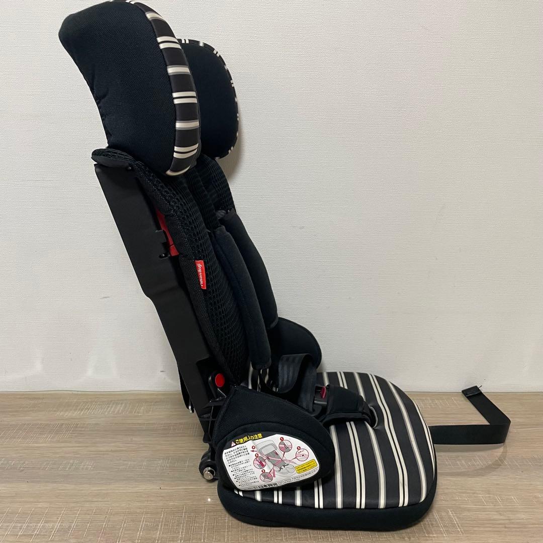 ★美品★ 日本育児 トラベルベストECプラス ブラック × ボーダー