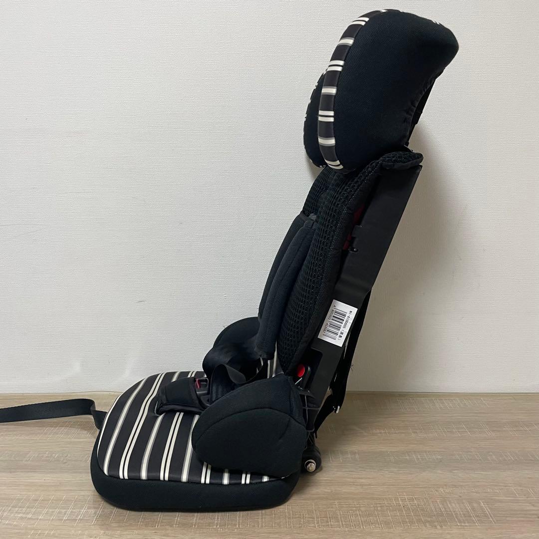 ★美品★ 日本育児 トラベルベストECプラス ブラック × ボーダー