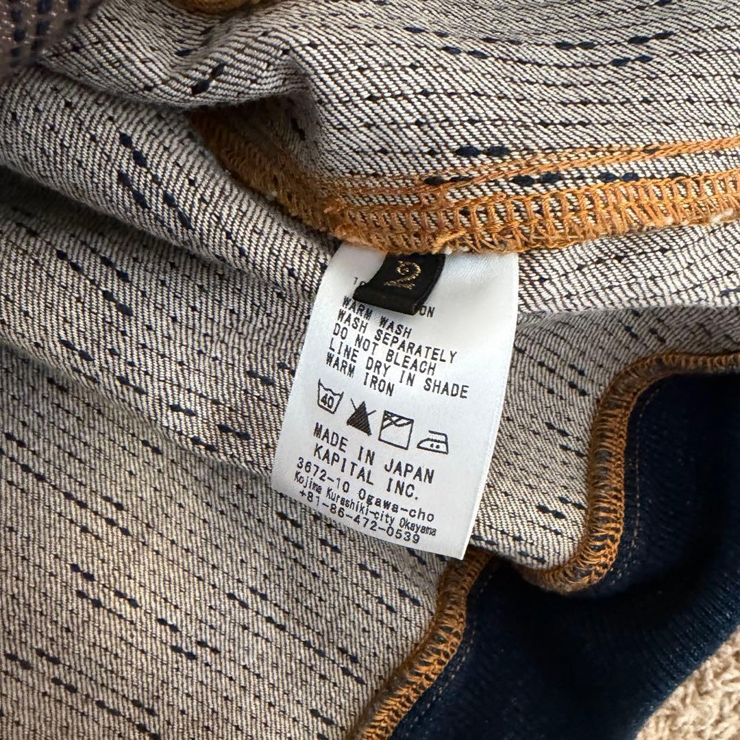 超希少 KAPITAL キャピタル センチュリーデニム　ブルゾン M