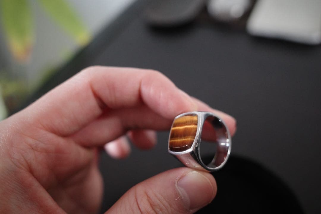 TOMWOOD タイガーズアイリング　てるきんさん専用