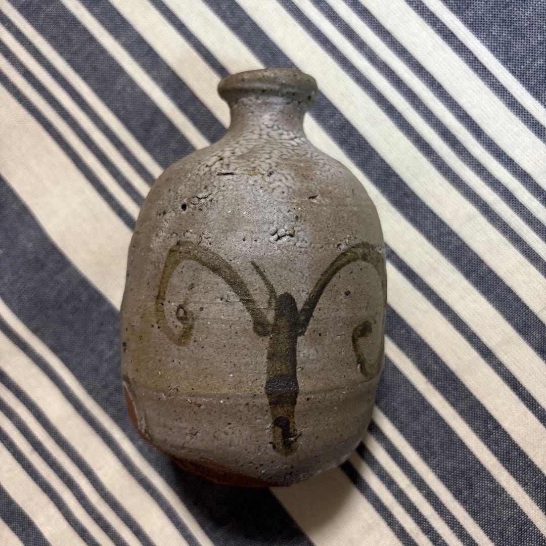 中川自然坊　絵唐津徳利