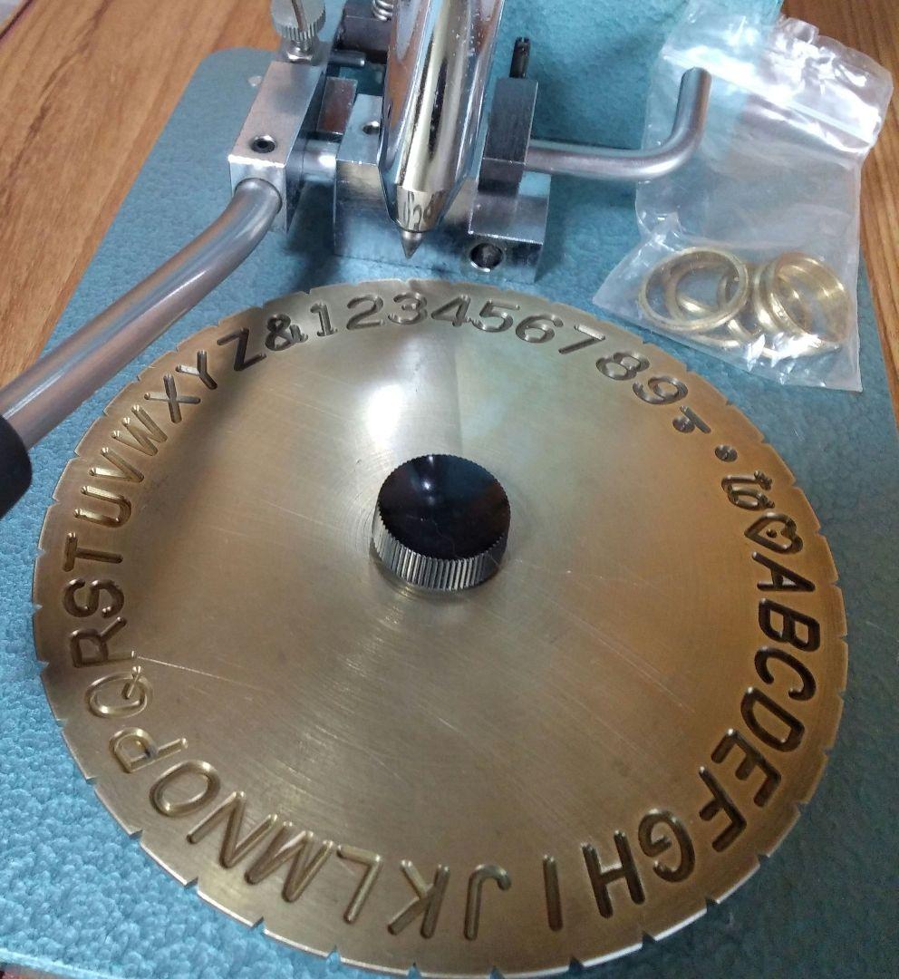 彫金工具・HARP ハンディー指輪彫刻機