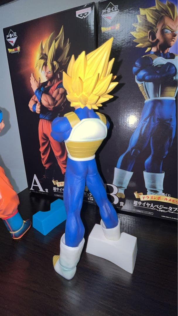 ドラゴンボール 1番くじ メモリーズ Ａ賞 孫悟空、Ｂ賞 ベジータ