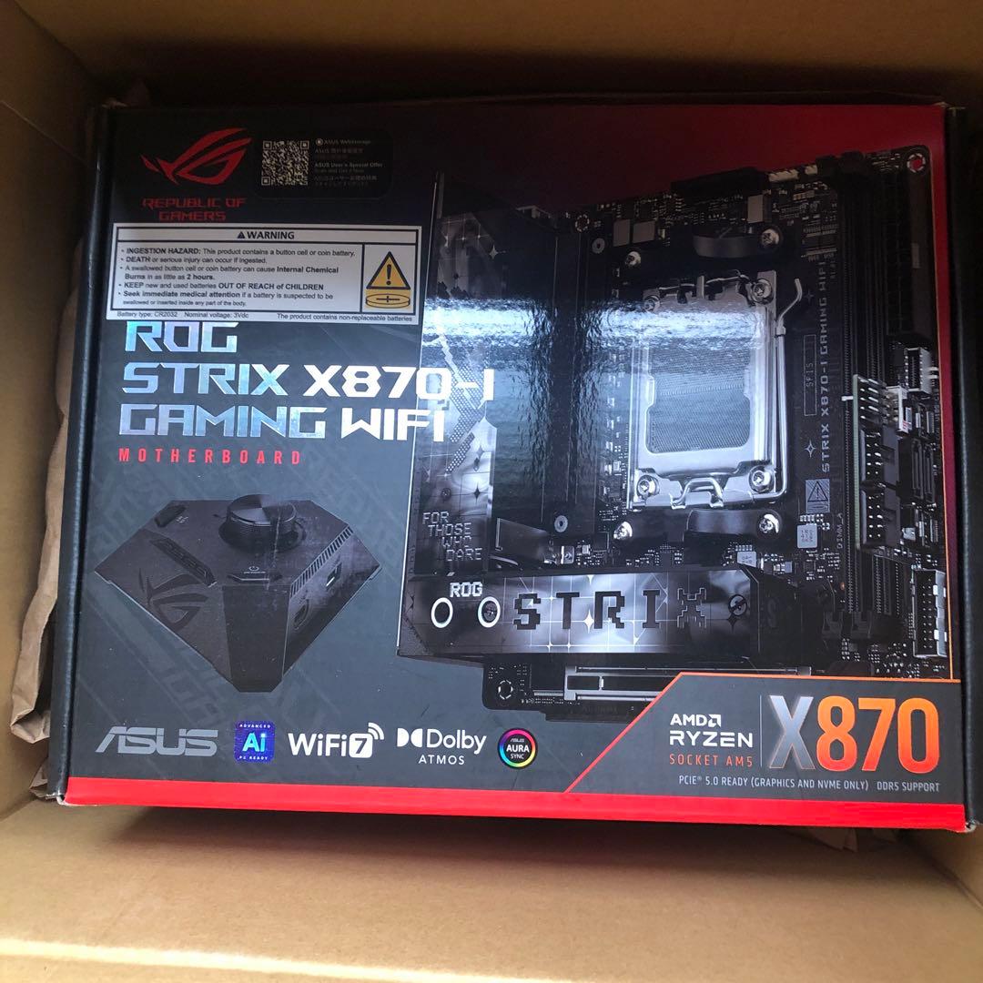 マザーボード ASUS ROG STRIX X870-I GAMING WIFI