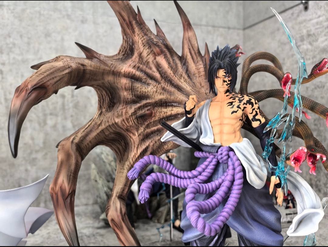 NARUTO ナルト うちはサスケ ガレージキット ガレキ スタチュー⑤②