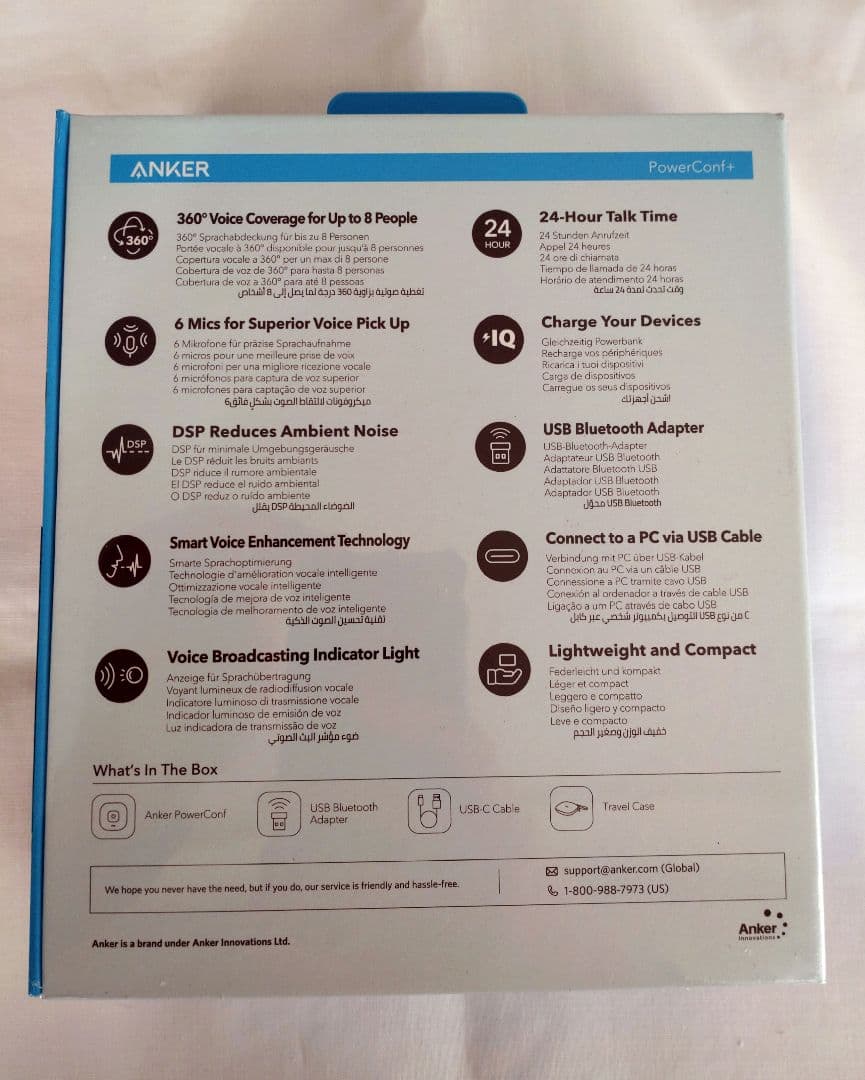 ANKER PowerConf+ ポータブルスピーカー