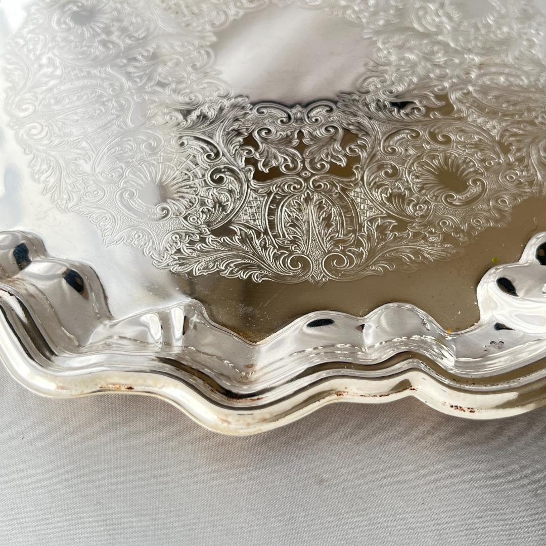 【LEONARD】チッペンデール ワイントレー / ドリンクトレー 30 cm