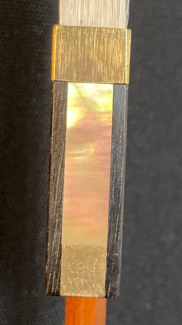 Violin bow charming decorationヴァイオリン弓飾付