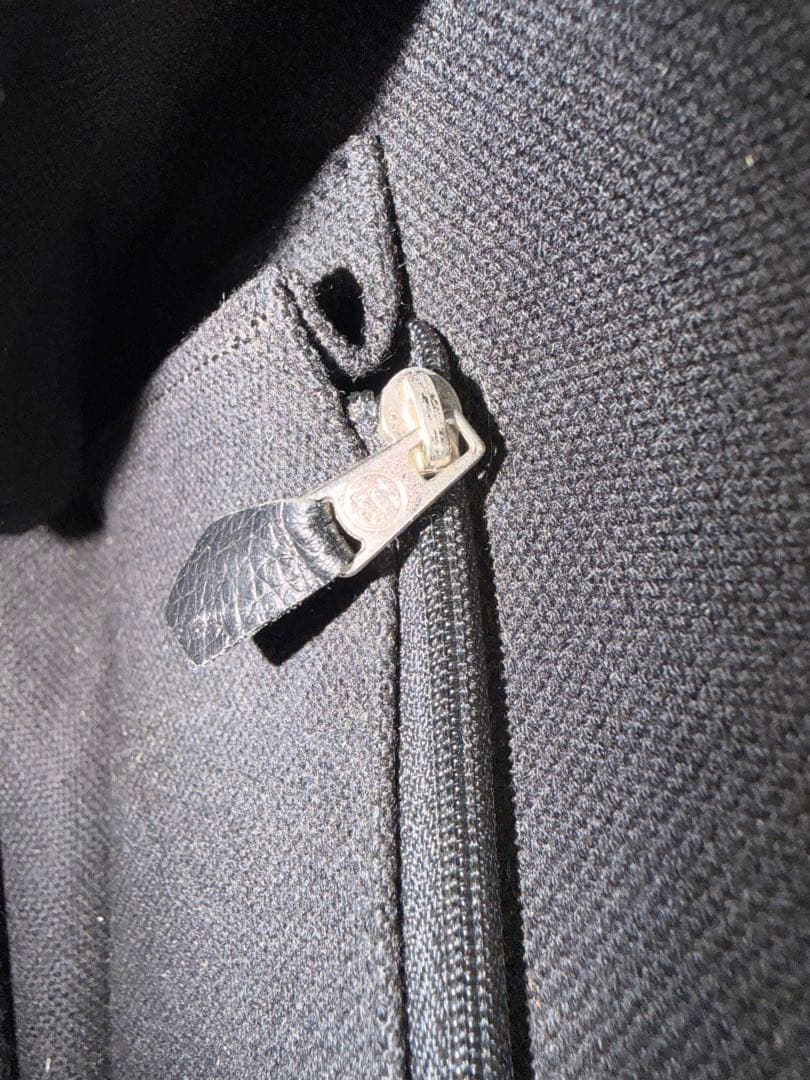 エルメス ガーデンパーティ トワル×レザー ブラック 正規品