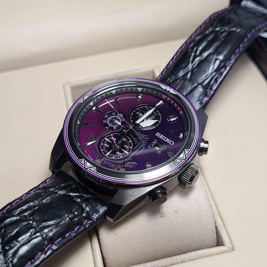 【限定品】SEIKO　モンハン　ネルギガンテ　V176-0BG0　限定1000本