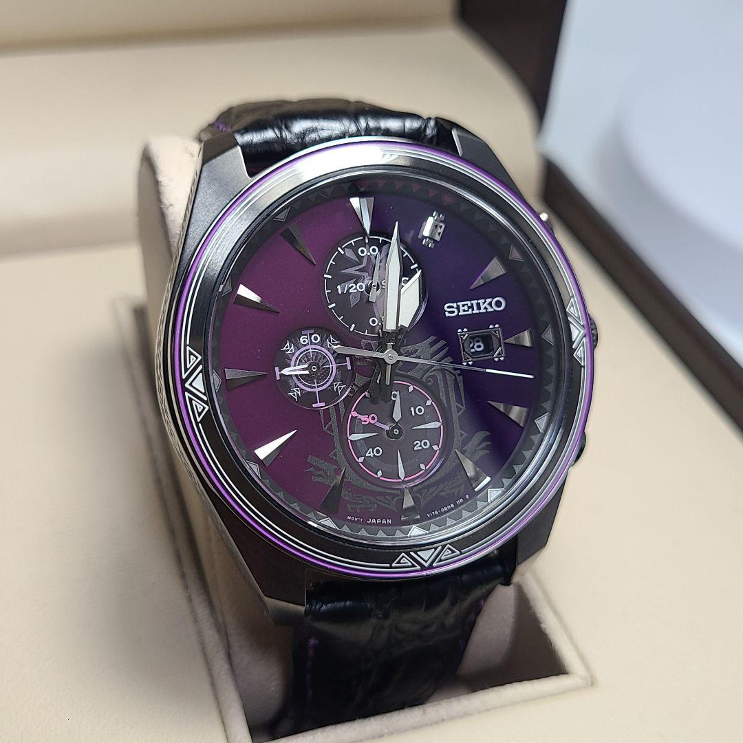 【限定品】SEIKO　モンハン　ネルギガンテ　V176-0BG0　限定1000本