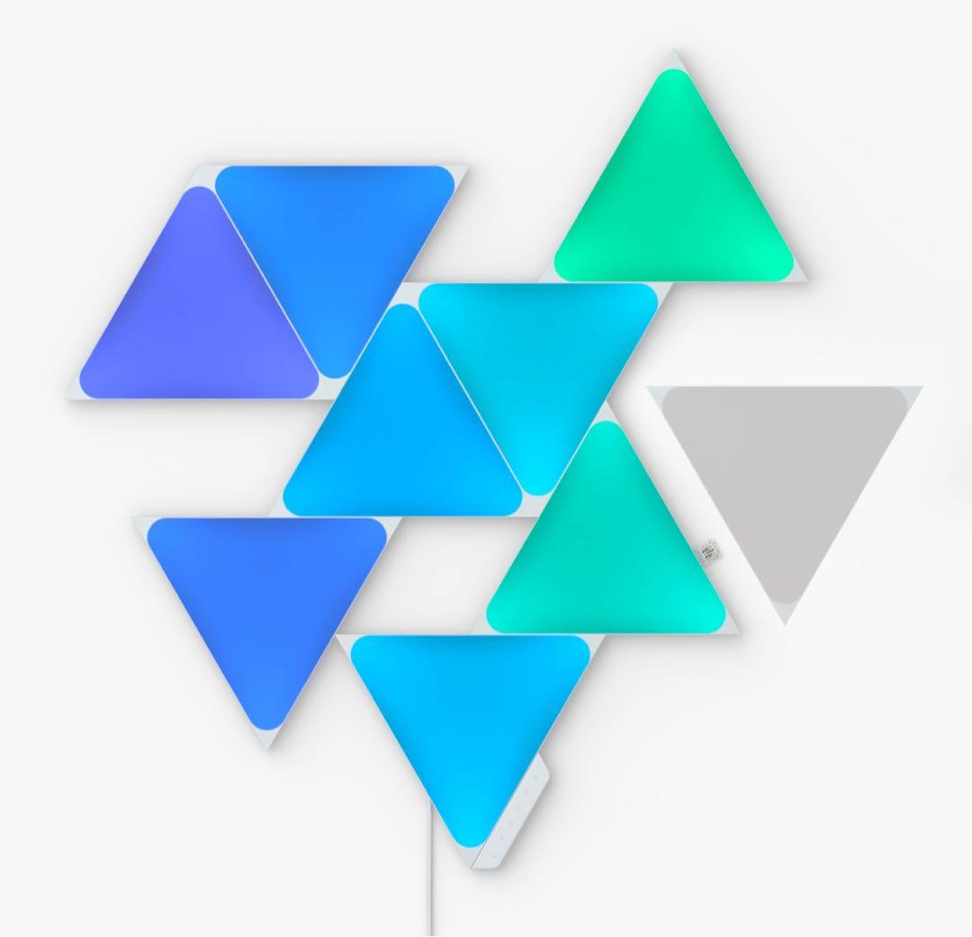 NANOLEAF Shapes トライアングル（8Panels） ホワイト