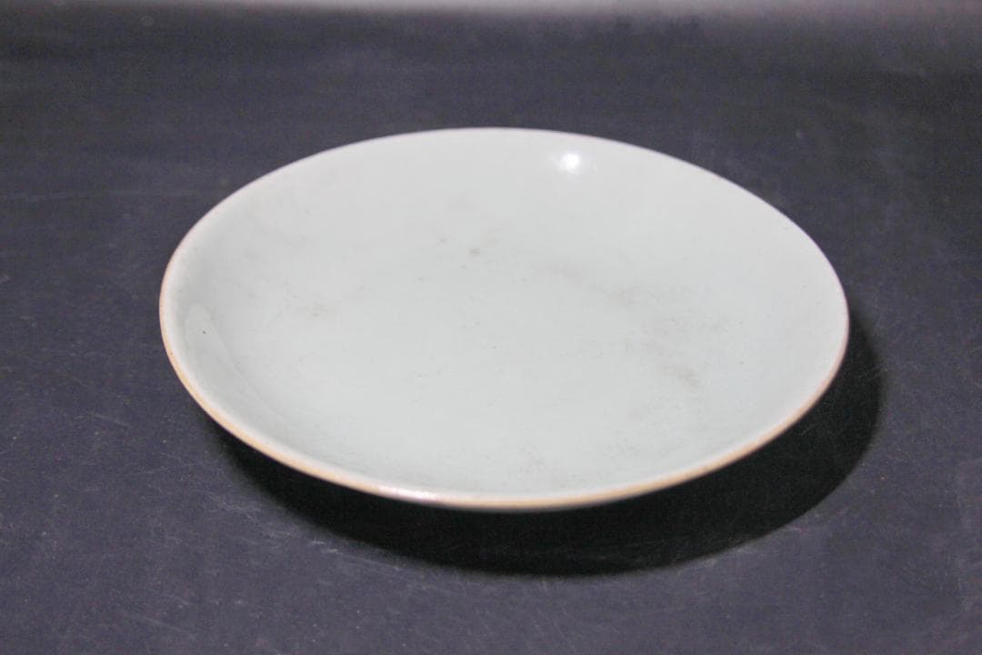 皿 青磁器 陶磁器 煎茶道具 中国古玩 骨董品 古美術品 m-55