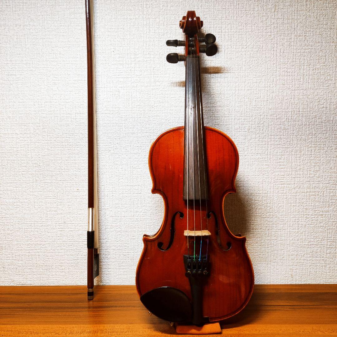 【良乾燥良音】スズキ No.102 1/10 バイオリン 1965