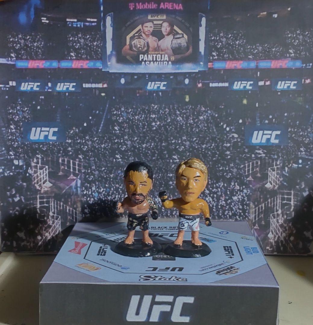プロ格ヒーローズ　パントージャVS朝倉海　ボクシングフィギュア