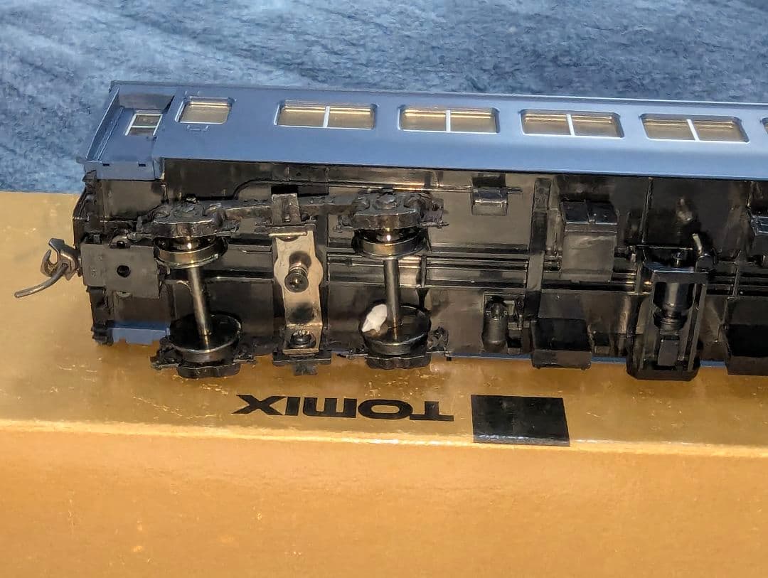 TOMIX　スハネ16 (青)　【HO-502】　室内灯点灯　HOゲージ