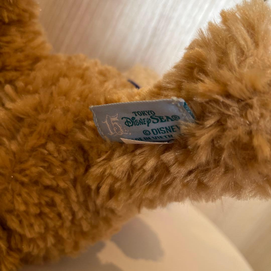 ディズニーシー15周年 ダッフィー、シェリーメイ、ジェラトーニ　ぬいぐるみセット