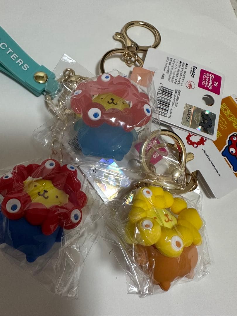 k*a様 ポチャッコ★３個　会場限定　パステル、推し、クリア　大阪関西万博　キー