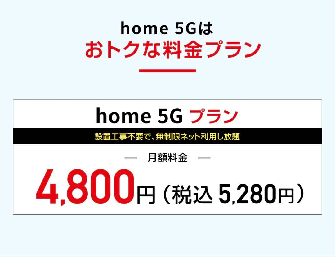 【美品】ドコモ  5G HR02 付属品完備 利用制限○ SIMなし