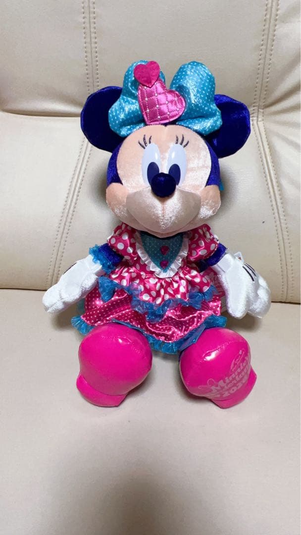 パルパル ファンダーランド　ミニー ぬいぐるみ & ショッピングバッグ セット