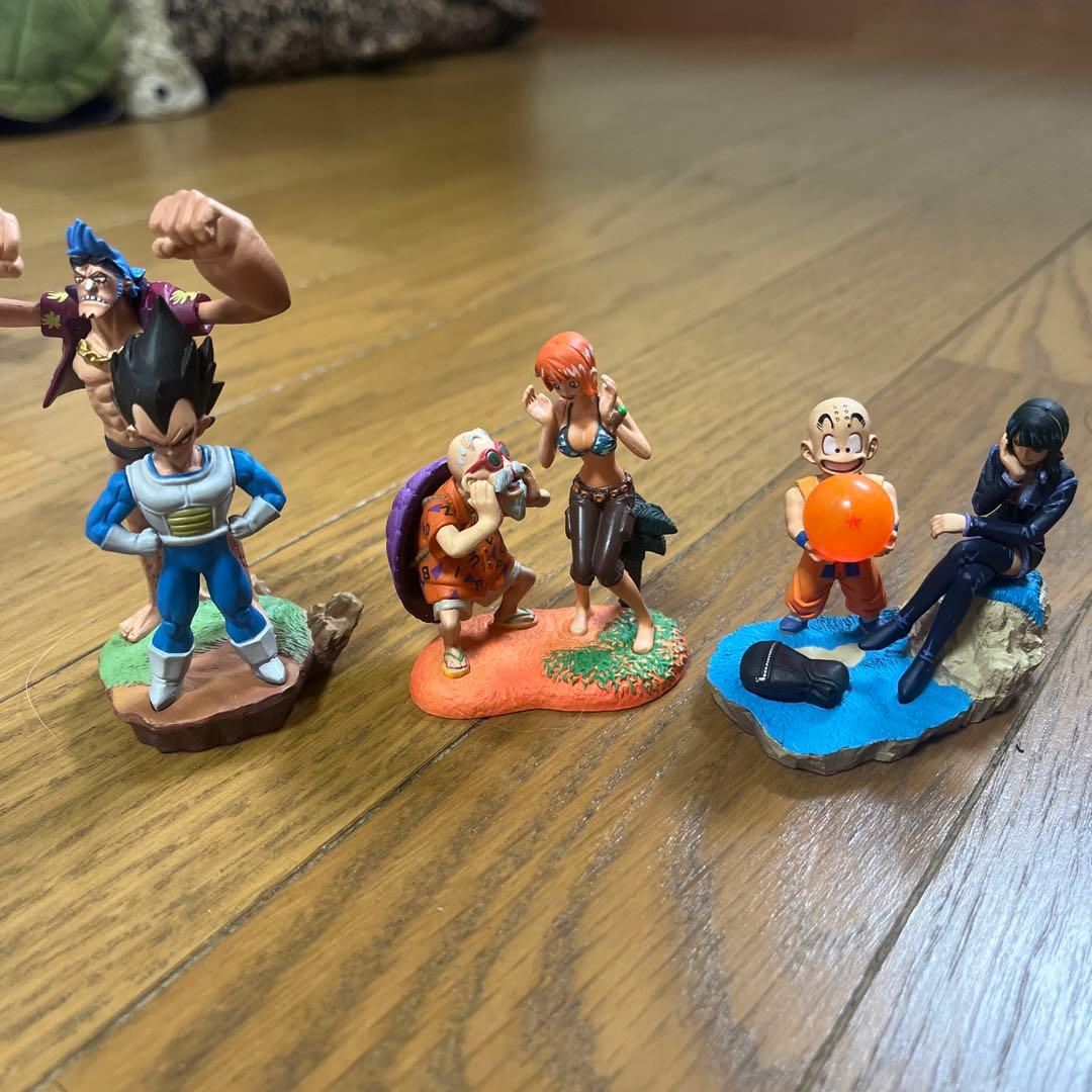 ドラゴンボール・ワンピース フィギュアセット