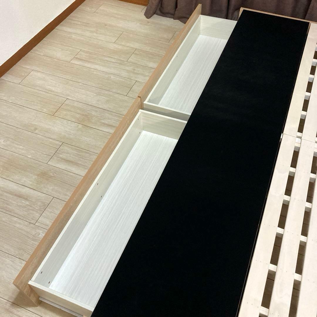 【自社配送エリア内限定販売】ニトリ/ヘッドレスシングルサイズベッドフレーム