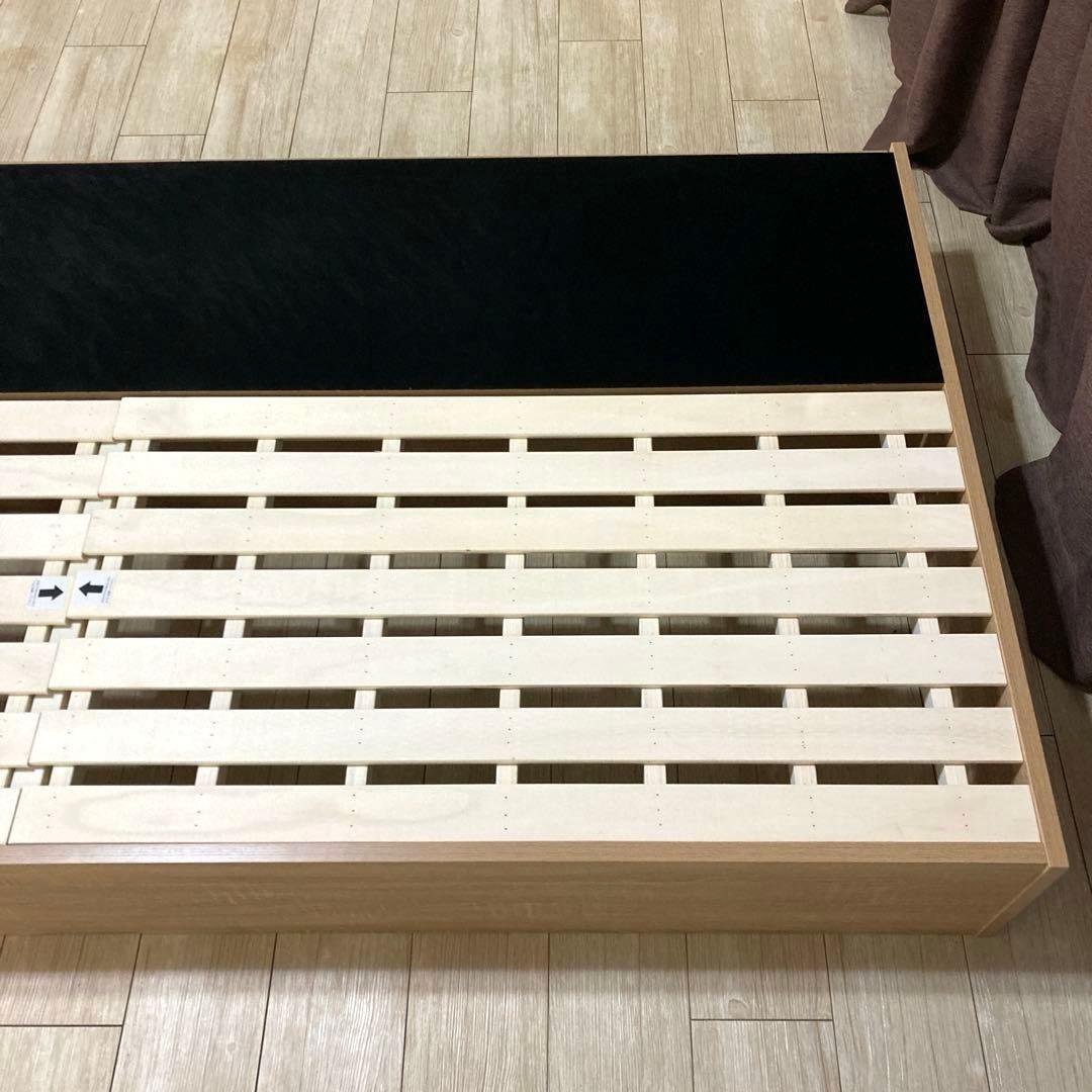 【自社配送エリア内限定販売】ニトリ/ヘッドレスシングルサイズベッドフレーム